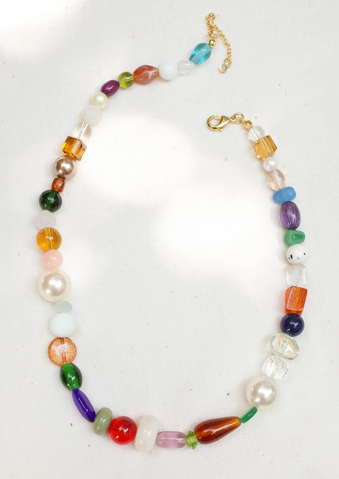 Hodge Podge Beaded Necklace