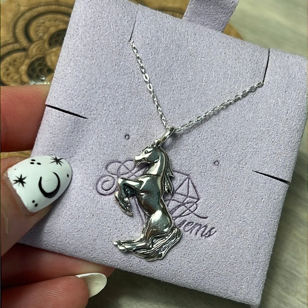 Horse Sterling Silver Pendant