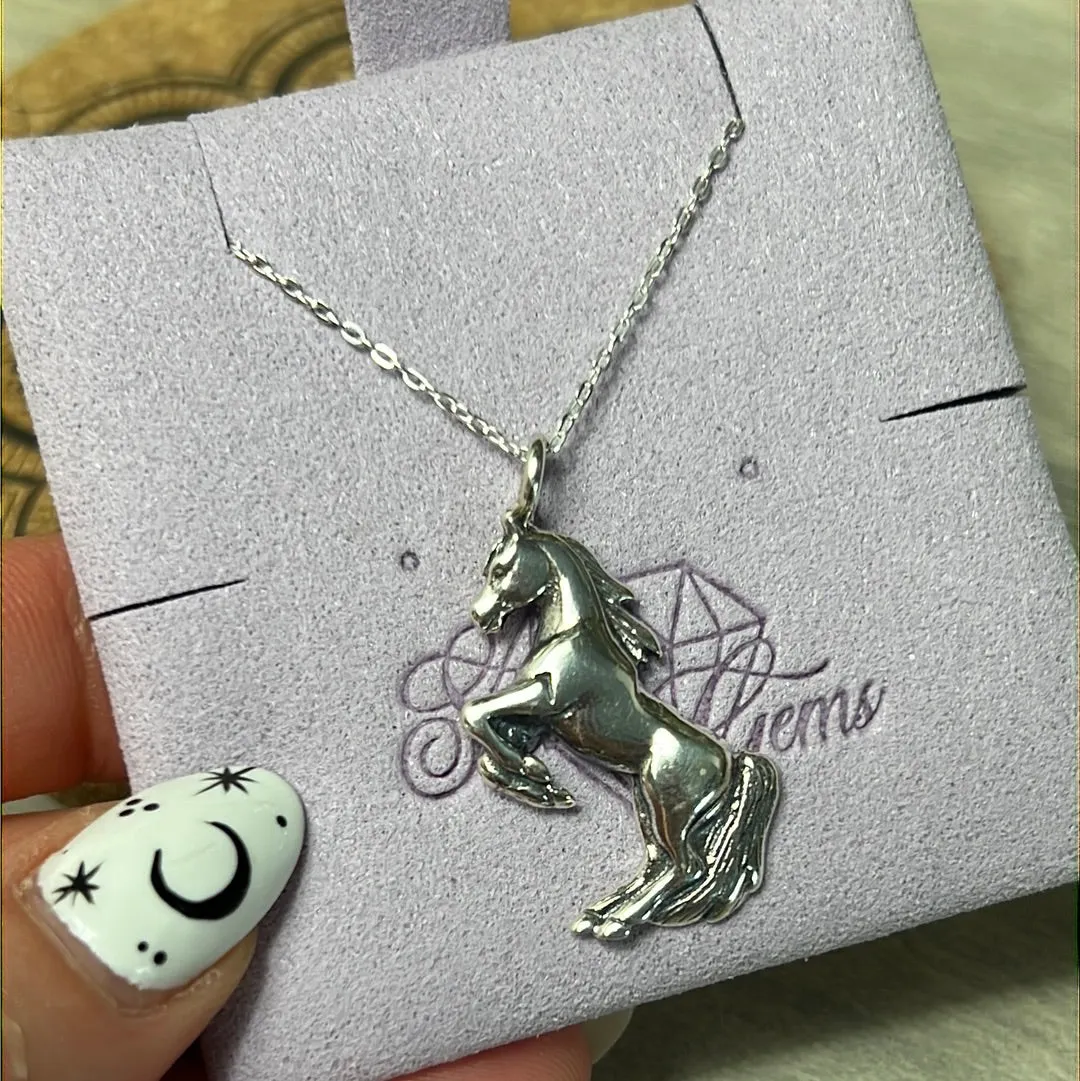 Horse Sterling Silver Pendant