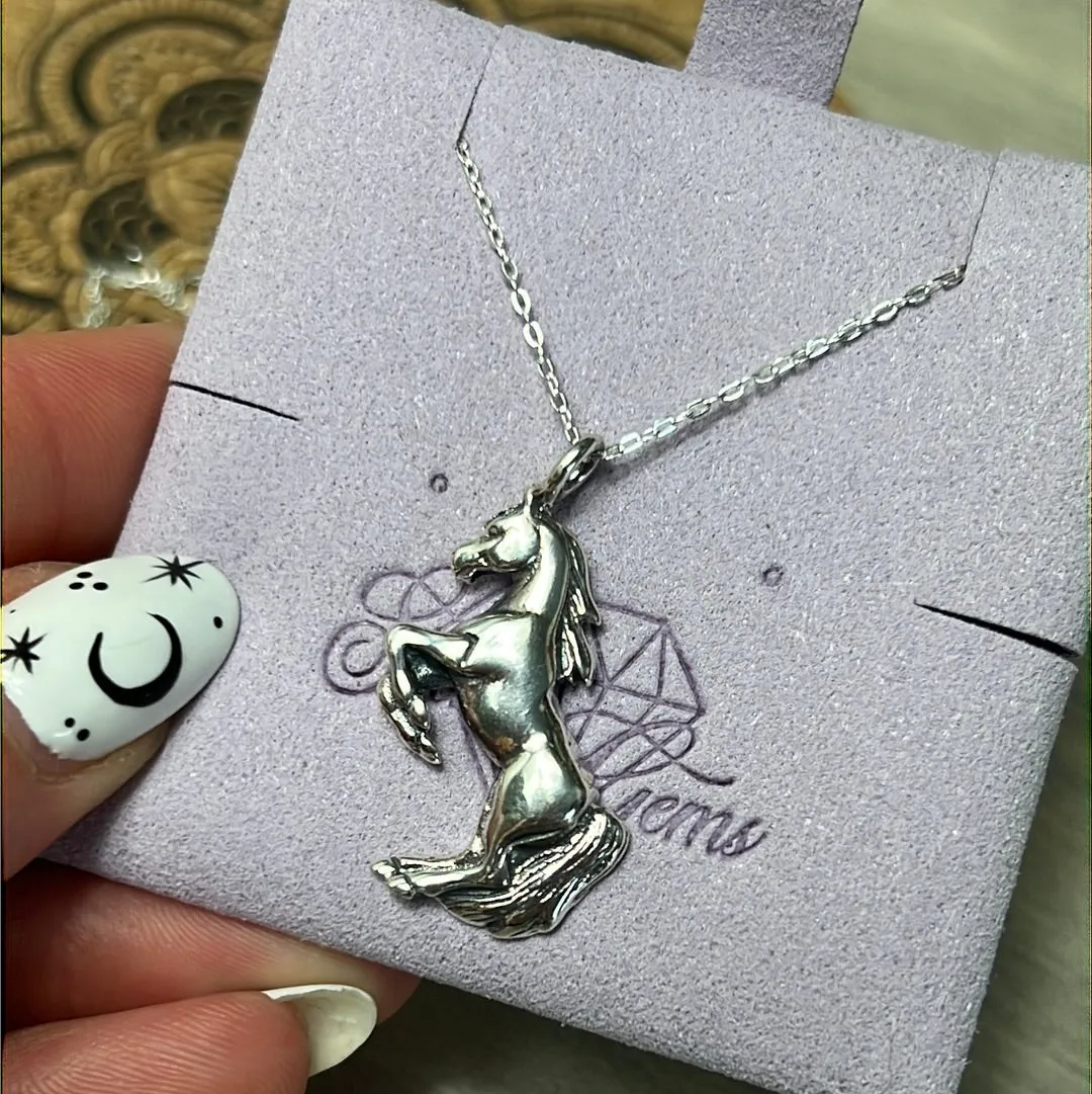 Horse Sterling Silver Pendant