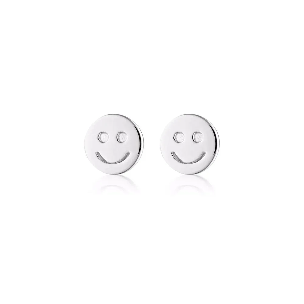 LINDA TAHIJA Smiley Stud - SILVER
