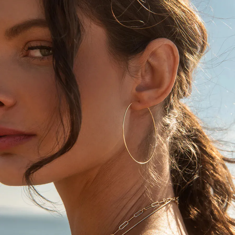 Lola Petite Hoop Earring | Thatch