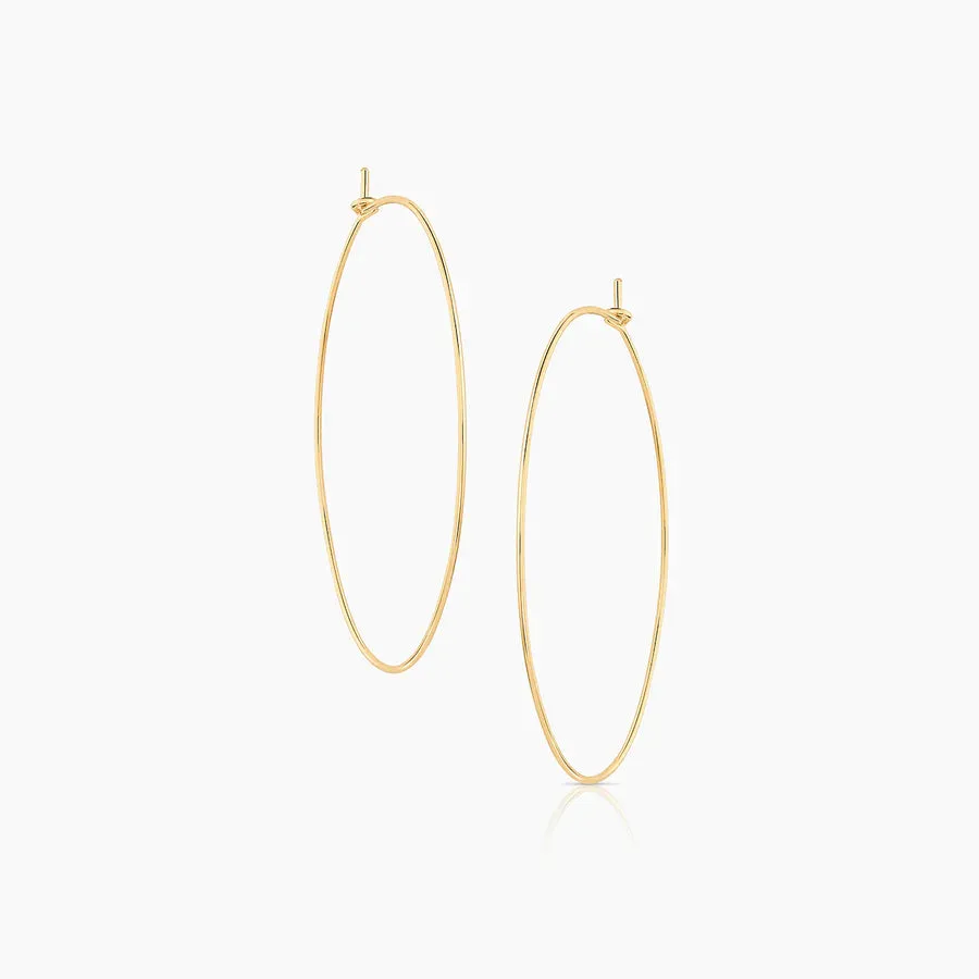 Lola Petite Hoop Earring | Thatch