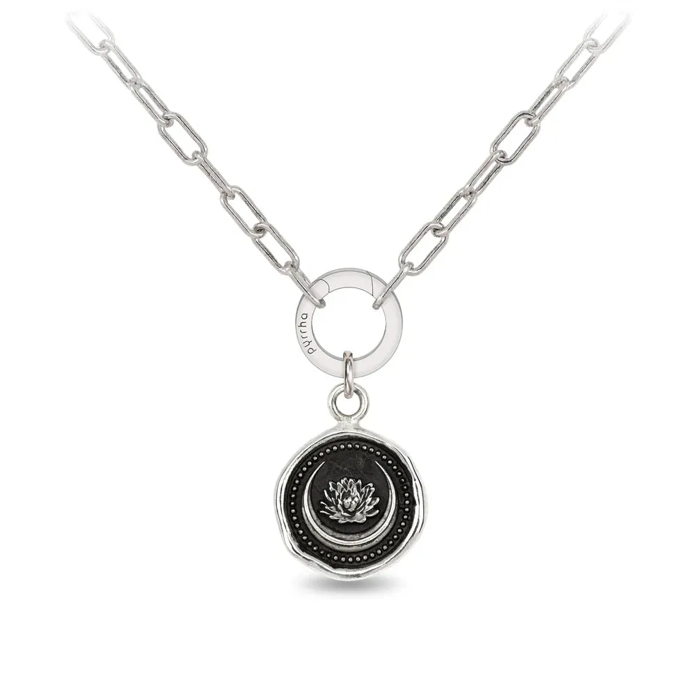Lotus Flower Talisman Pendant | Pyrrha