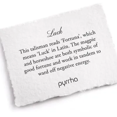 Luck Talisman Pendant | Pyrrha