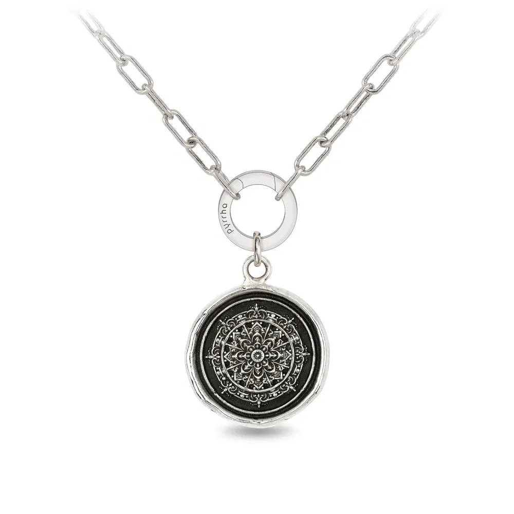 Mandala Talisman Pendant | Pyrrha
