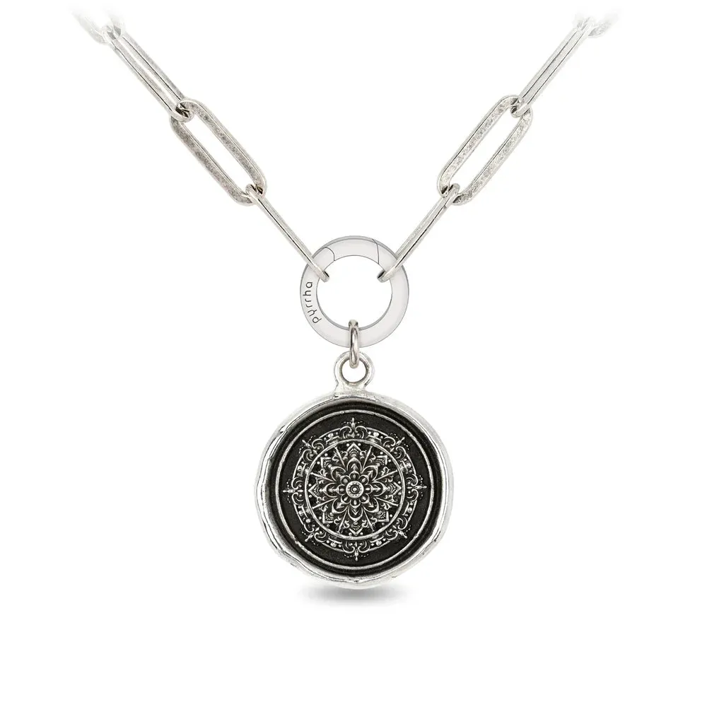 Mandala Talisman Pendant | Pyrrha