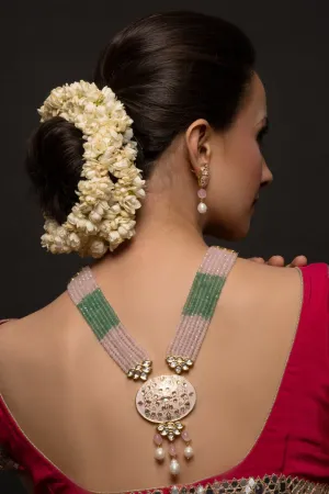 Meenakari Kundan Set With Earrings