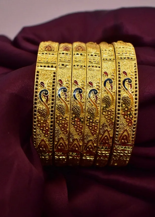 MINA PEAFOWL DESIGNER BANGLES
