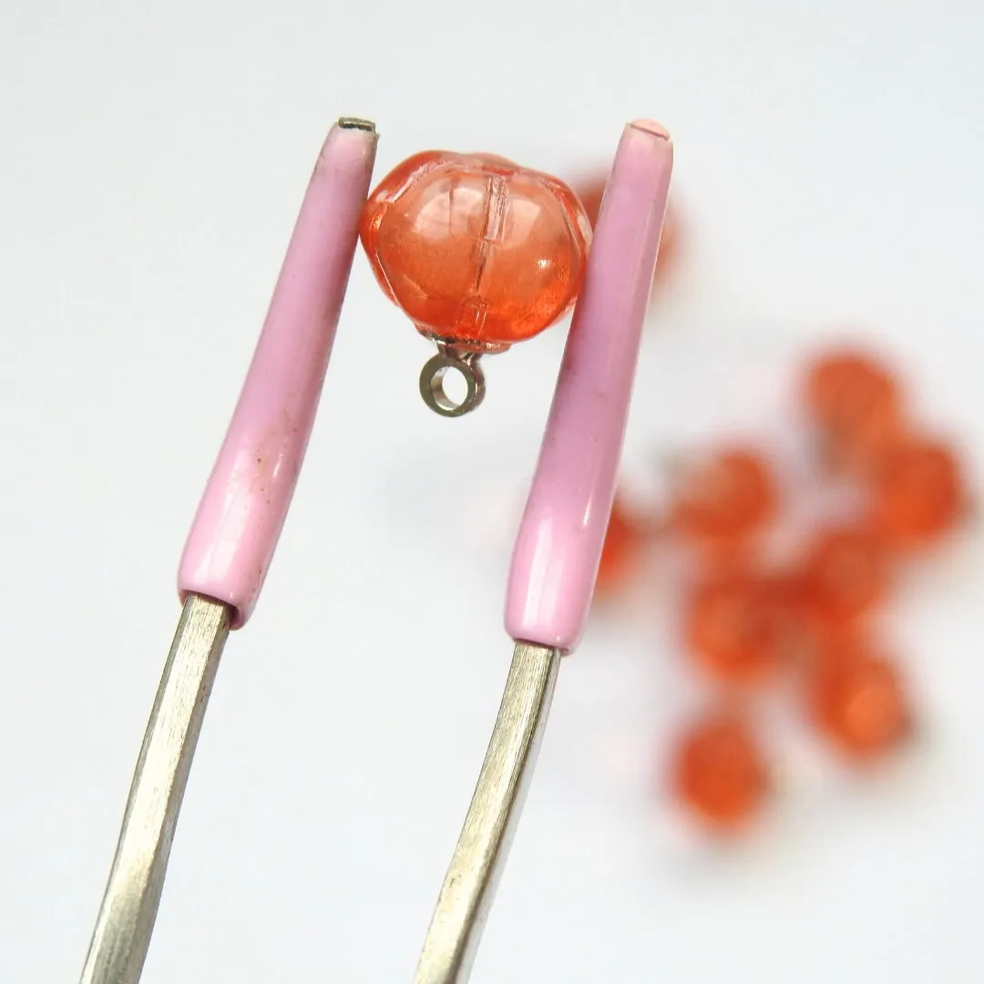 Mini Pumpkins Glass beads
