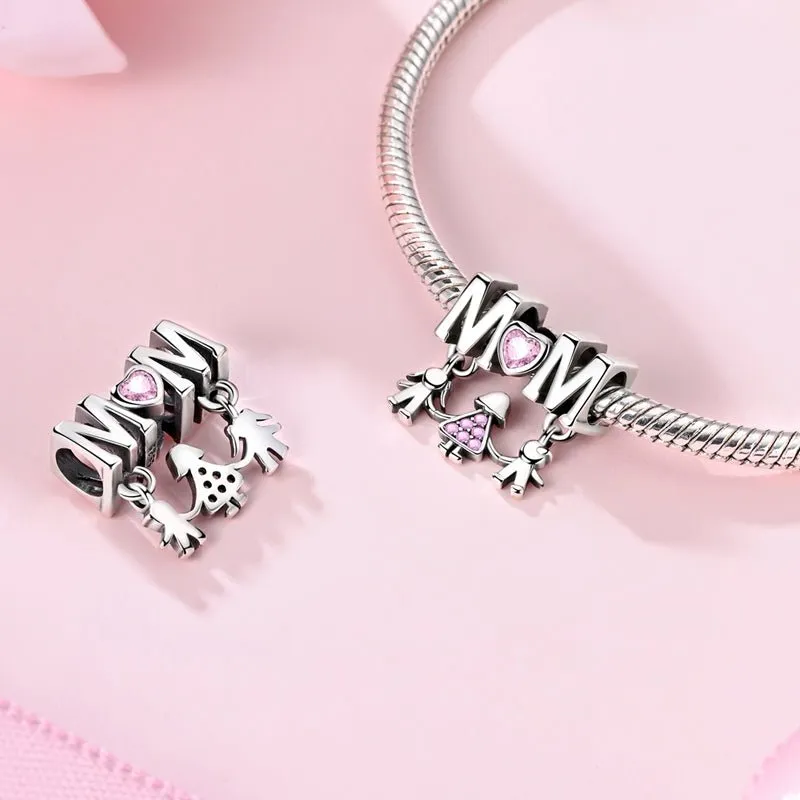 Mom & Kids Love Charm