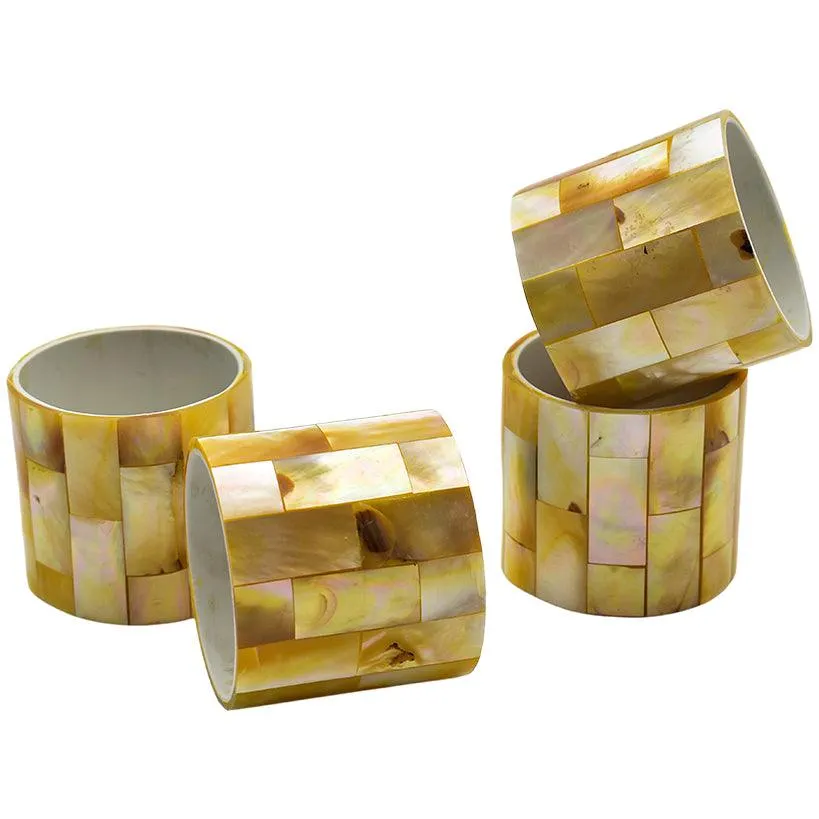 NAPKIN RINGS SET OF 4