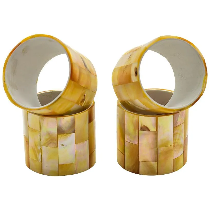 NAPKIN RINGS SET OF 4