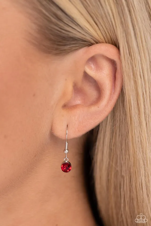 Paparazzi Necklace ~ Corner Kick - Red