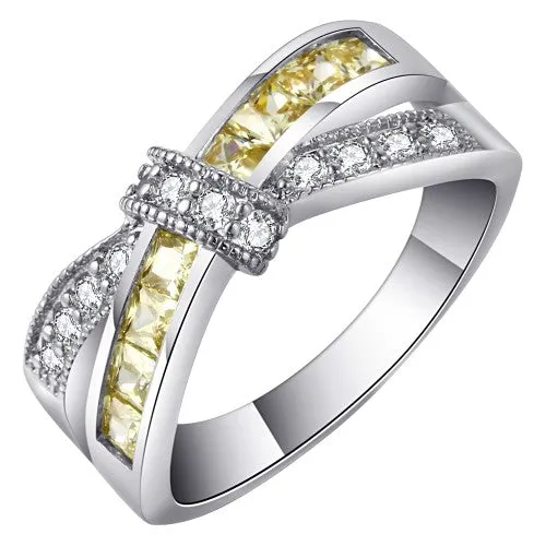 'Princess' pavé engagement rings