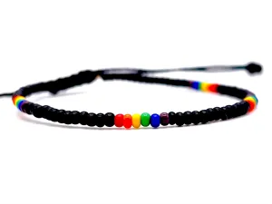Rainbow Pride Ankle Bracelet