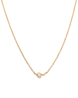 RIPPLE NECKLACE (18K GOLD PLATED)