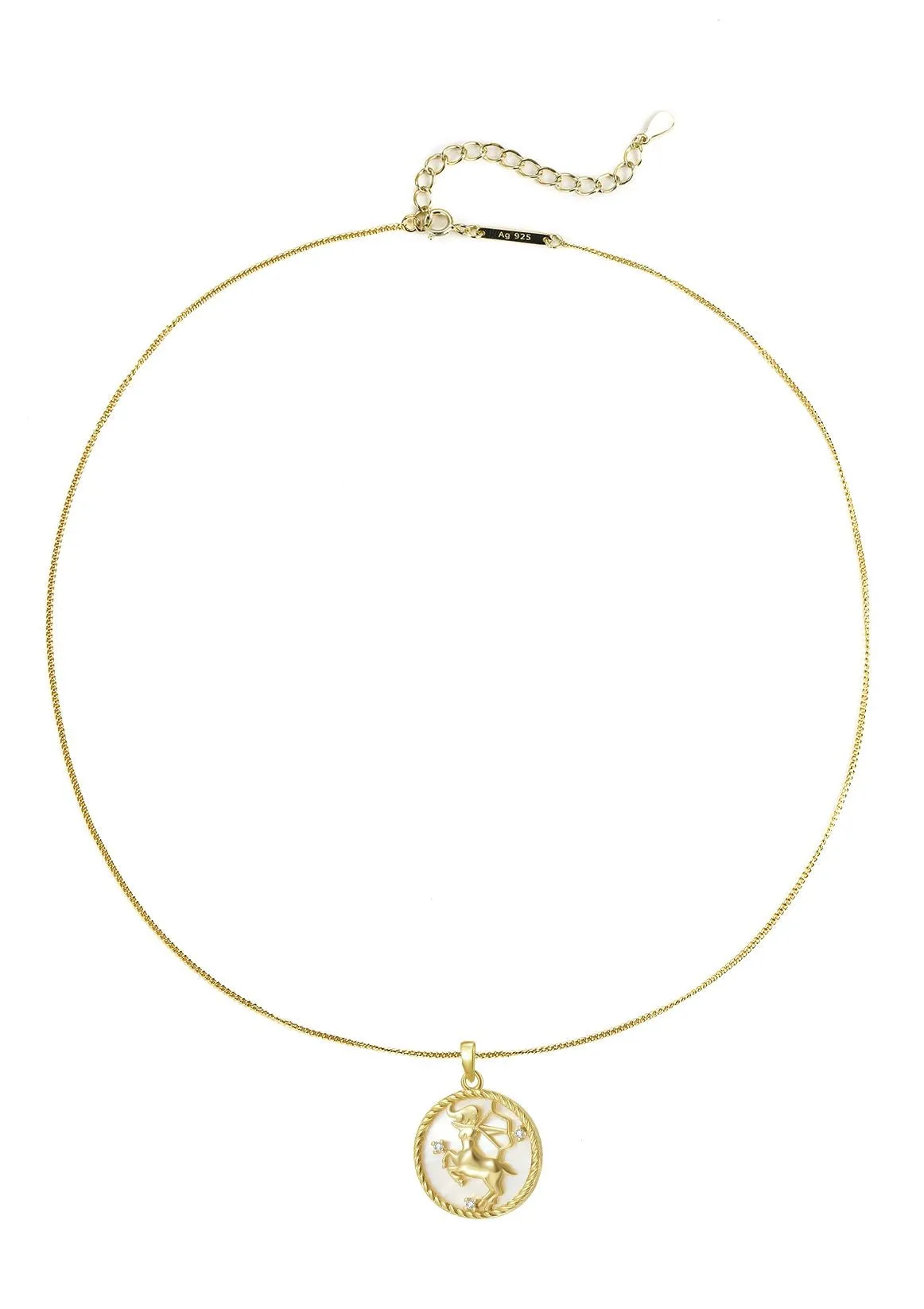 Sagittarius Zodiac Pendant Necklace