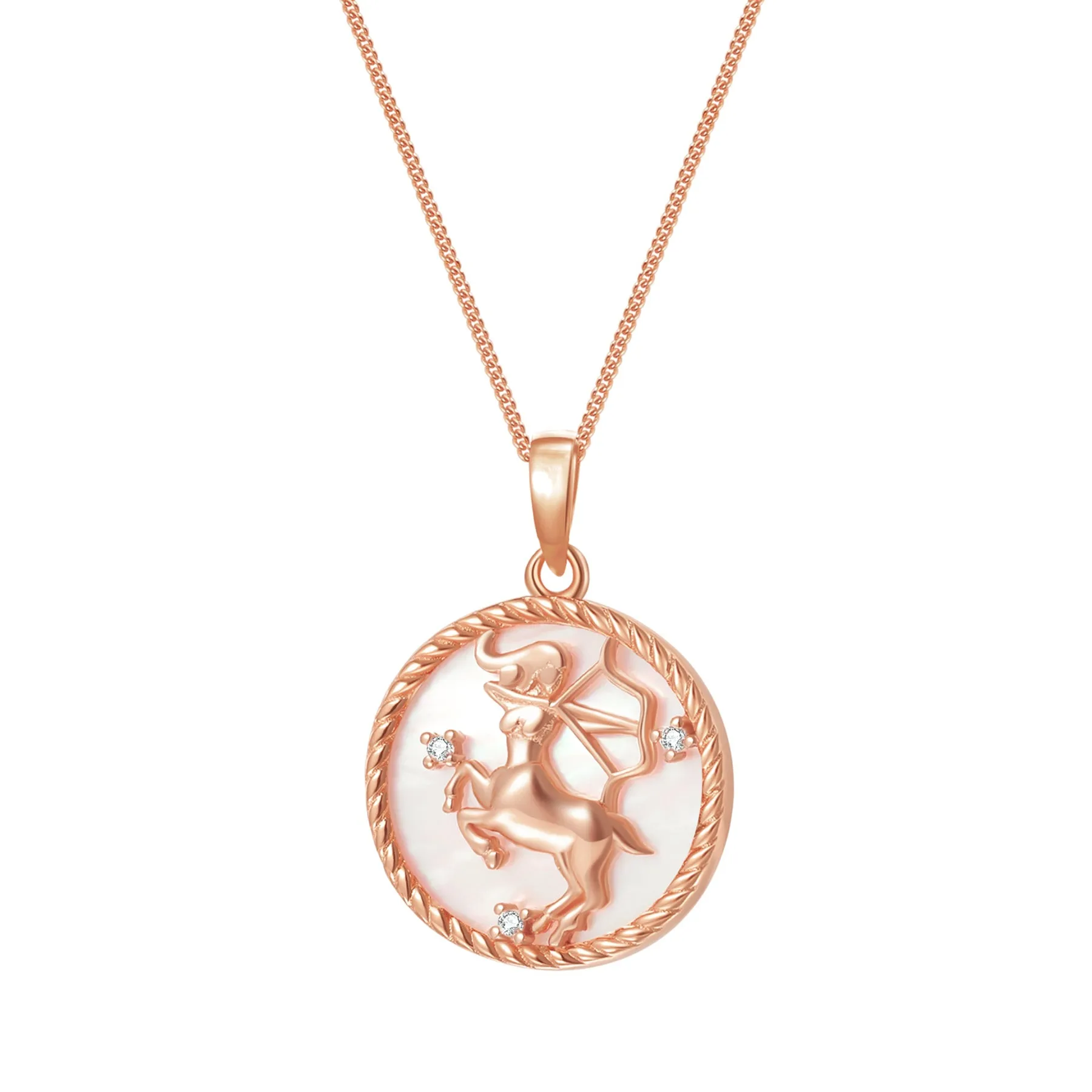 Sagittarius Zodiac Pendant Necklace