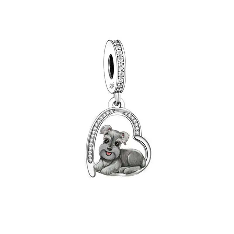 Schnauzer Realistic Pendants