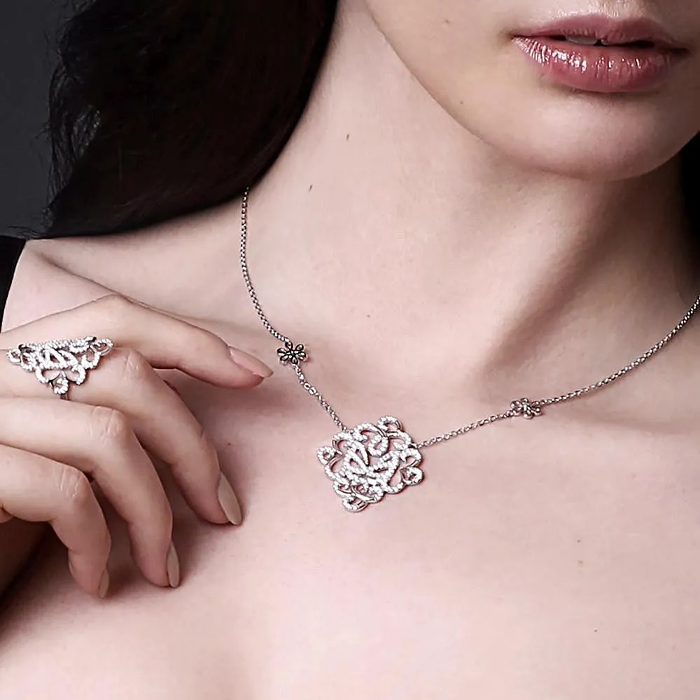 Silver Fancy Necklace