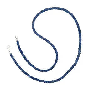 Small Blue Sapphire Strand
