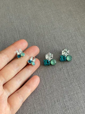 Spring Kaleidoscope Swarovski Studs