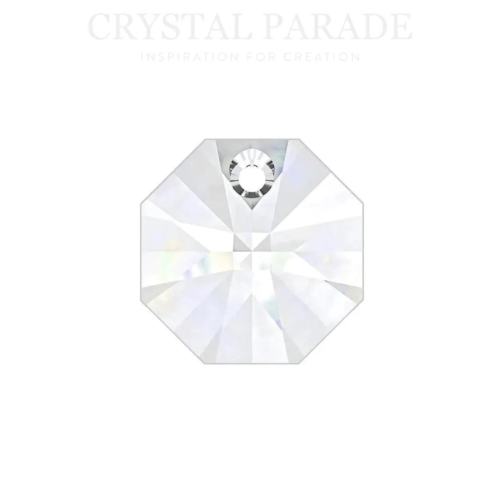 Swarovski 6401 Octagon Pendant 12mm - Pack of 4