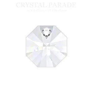 Swarovski 6401 Octagon Pendant 12mm - Pack of 4