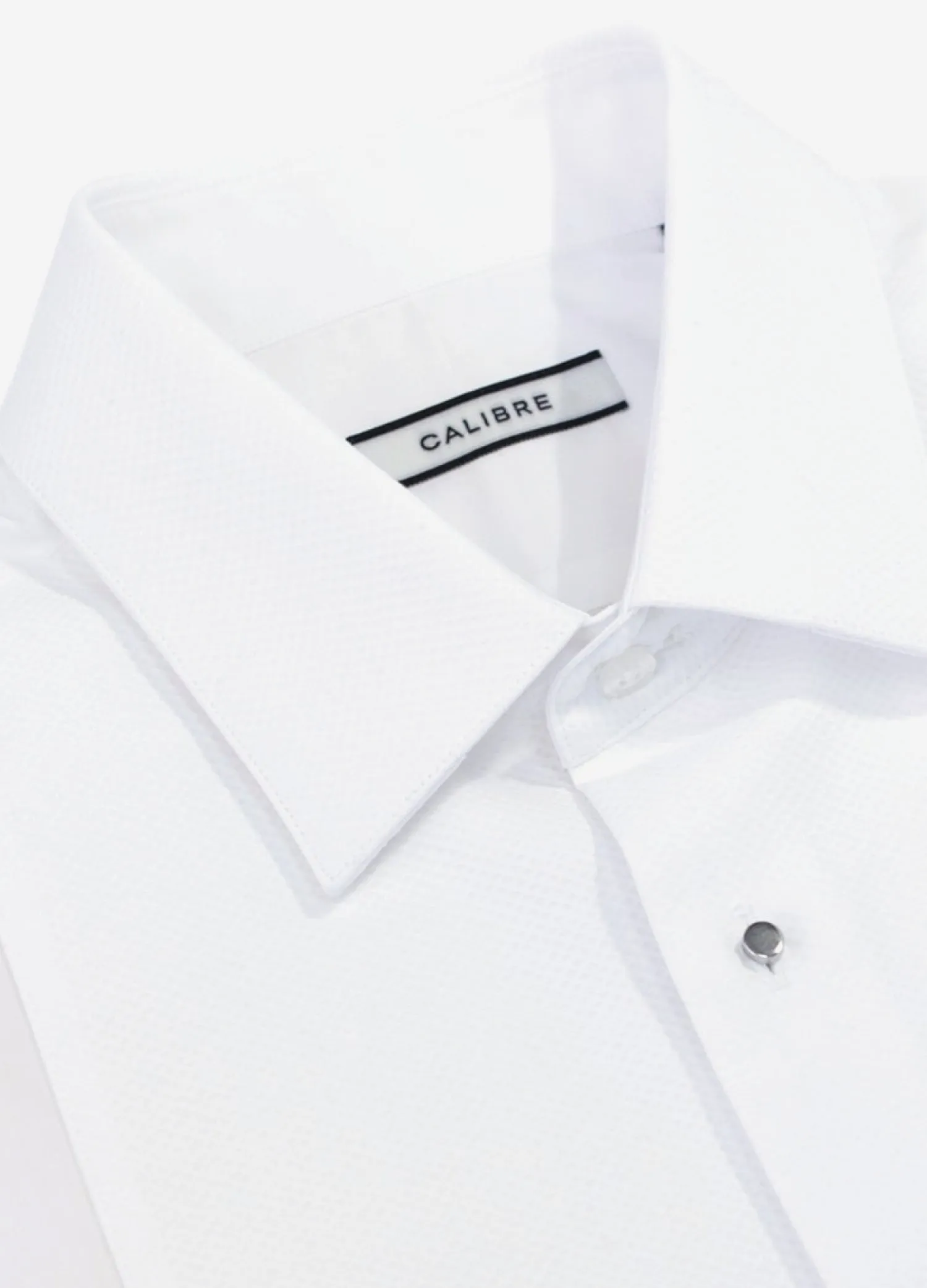 Tailored Fit Marcella Bib Tuxedo Shirt White