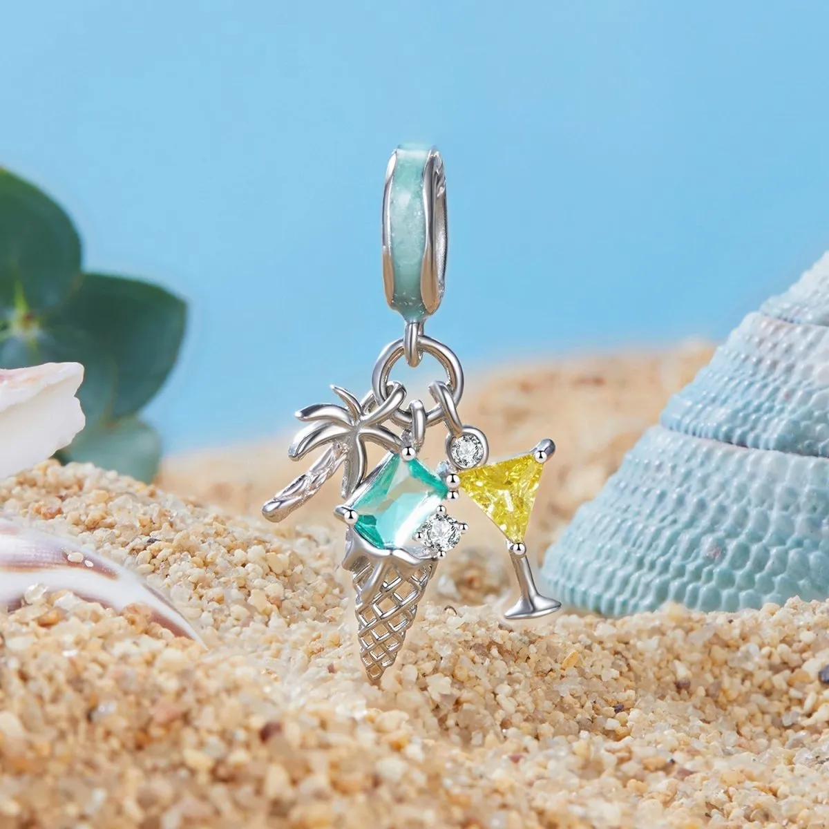 Tropical Treats Ice Cream & Cocktail Dangle Charm