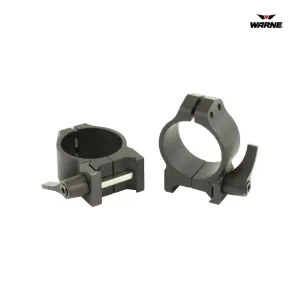 Warne Maxima Quick Detach Ring 30mm Low - 213LM